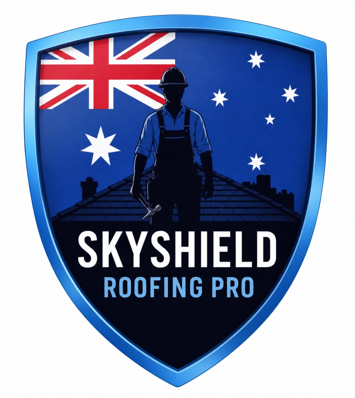 SkyShield Pro Roofing logo